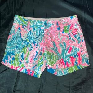 Lilly Pulitzer Callahan shorts size 2